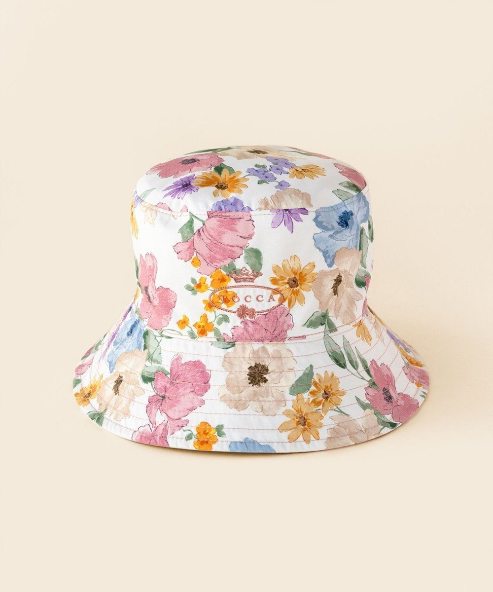 【トッカ/TOCCA】の【大人百花掲載】【リバーシブル・速乾】BOTANICAL GARDEN PARTY BUCKETHAT バケットハット インテリア・キッズ・メンズ・レディースファッション・服の通販 founy(ファニー) 　ファッション　Fashion　レディースファッション　Fashion for Women　キャップ&ハット　Hats & Caps　おすすめ　Recommended / Our Picks　シンプル　Simple, Minimal　デニム　Denim, Jeans Material　フェミニン　Feminine, Girly　ボタニカル　Botanical, Floral Pattern　リバーシブル　Reversible, Two-Sided　ロマンティック　Romantic, Feminine Style　帽子　Hat, Headwear　無地　Plain, Solid Color　ピンク系|ID: prp329100004864292 ipo3291000000036200680