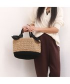 【アンビリオン/UNBILLION】のカシュカシュ cachecache / 下がりリボン切替編みトート 人気、トレンドファッション・服の通販 founy(ファニー) ファッション Fashion レディースファッション Fashion for Women バッグ Bags カラフル Colorful Design 切替 Switching, Contrast Panel 巾着 Drawstring Bag, Kinchaku 財布 Wallet, Purse ハンド Hand, Handmade ペーパー Paper, Kraft Paper ポケット Pocket, Pocket Detail ポーチ Pouch, Small Case ミックス Mix, Mixed Style モチーフ Motif, Design Theme リボン Ribbon, Bow 再入荷 Restock / Back in Stock thumbnail ブラック|ID: prp329100004864310 ipo3291000000036201119