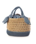 【アンビリオン/UNBILLION】のカシュカシュ cachecache / 下がりリボン切替編みトート 人気、トレンドファッション・服の通販 founy(ファニー) ファッション Fashion レディースファッション Fashion for Women バッグ Bags カラフル Colorful Design 切替 Switching, Contrast Panel 巾着 Drawstring Bag, Kinchaku 財布 Wallet, Purse ハンド Hand, Handmade ペーパー Paper, Kraft Paper ポケット Pocket, Pocket Detail ポーチ Pouch, Small Case ミックス Mix, Mixed Style モチーフ Motif, Design Theme リボン Ribbon, Bow 再入荷 Restock / Back in Stock thumbnail ブルー|ID: prp329100004864310 ipo3291000000036201121