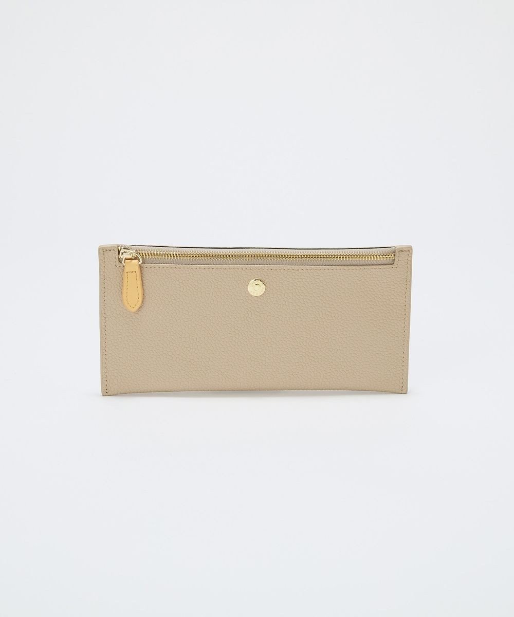 【トプカピ/TOPKAPI】の【Breath TOPKAPI】SCOTCH GRAIN スコッチグレイン 長財布 インテリア・キッズ・メンズ・レディースファッション・服の通販 founy(ファニー) 　ファッション　Fashion　レディースファッション　Fashion for Women　ミニ財布・二つ折り財布　Wallets & Card Cases　シンプル　Simple, Minimal　スマート　Smart, Elegant　スリム　Slim, Slim Fit　財布　Wallet, Purse　人気　Popular, Best Seller　ポケット　Pocket, Pocket Detail　メタル　Metal, Metal Parts　ライトベージュ|ID: prp329100004864327 ipo3291000000036201457