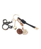 【23区/NIJYUSANKU】のVIOLAd ORO ロゴアクリル タッセル付き バッグチャーム 人気、トレンドファッション・服の通販 founy(ファニー) ファッション Fashion レディースファッション Fashion for Women ミニ財布・二つ折り財布 Wallets & Card Cases アクリル Acrylic Material イエロー Yellow イタリア Italy キーホルダー Keychain, Key Holder シンプル Simple, Minimal 財布 Wallet, Purse タッセル Tassel, Fringe チャーム Charm, Pendant トレンド Trend, Trending Now モチーフ Motif, Design Theme S/S・春夏 SS, Spring/Summer, Warm Season 夏 Summer ギフト プレゼント Gift / Present 2026年 2026 thumbnail ブラウン系|ID: prp329100004864332 ipo3291000000036201533