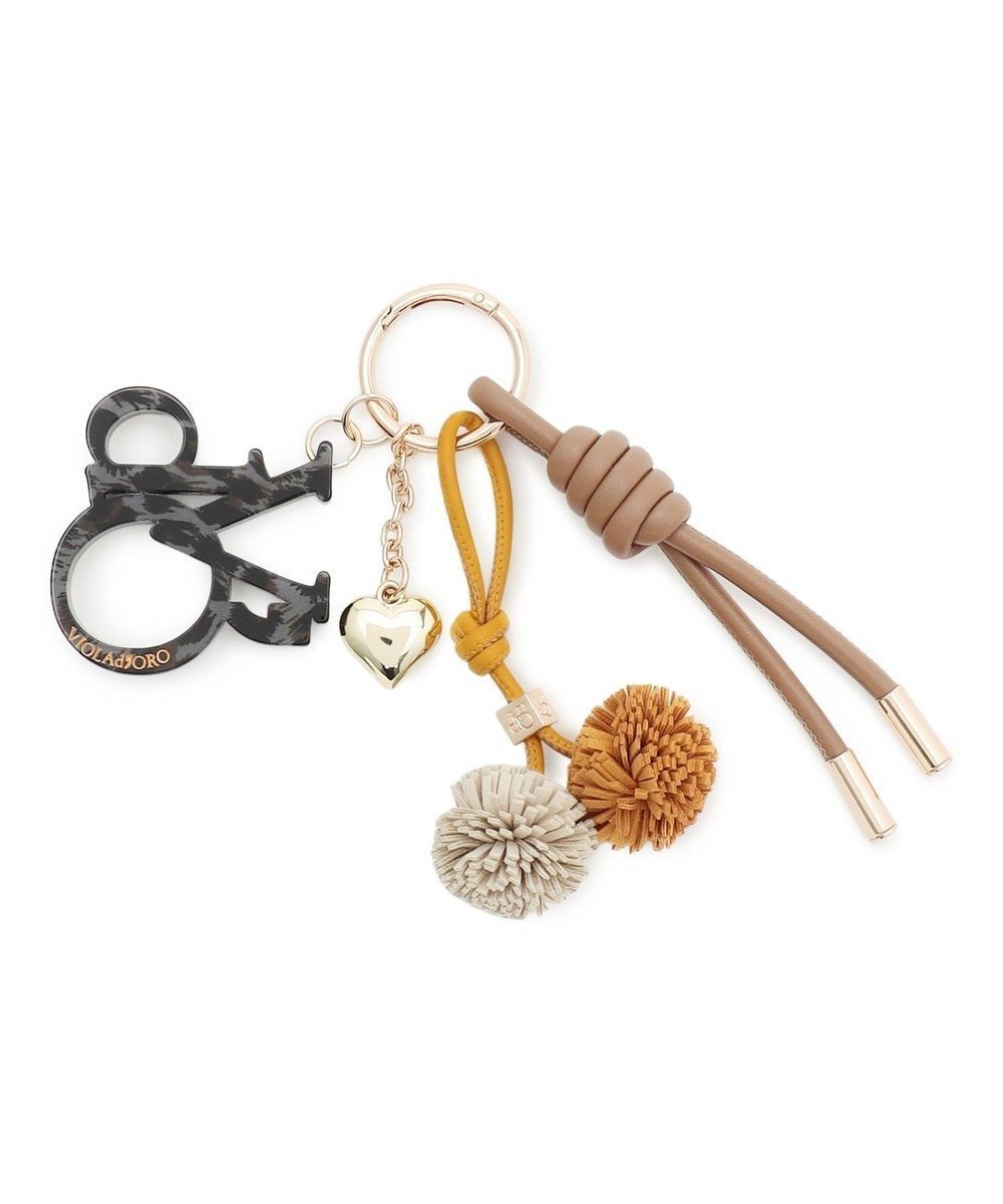 【23区/NIJYUSANKU】のVIOLAd ORO ロゴアクリル タッセル付き バッグチャーム インテリア・キッズ・メンズ・レディースファッション・服の通販 founy(ファニー) 　ファッション　Fashion　レディースファッション　Fashion for Women　ミニ財布・二つ折り財布　Wallets & Card Cases　アクリル　Acrylic Material　イエロー　Yellow　イタリア　Italy　キーホルダー　Keychain, Key Holder　シンプル　Simple, Minimal　財布　Wallet, Purse　タッセル　Tassel, Fringe　チャーム　Charm, Pendant　トレンド　Trend, Trending Now　モチーフ　Motif, Design Theme　S/S・春夏　SS, Spring/Summer, Warm Season　夏　Summer　ギフト プレゼント　Gift / Present　2026年　2026　イエロー系|ID: prp329100004864332 ipo3291000000036201535