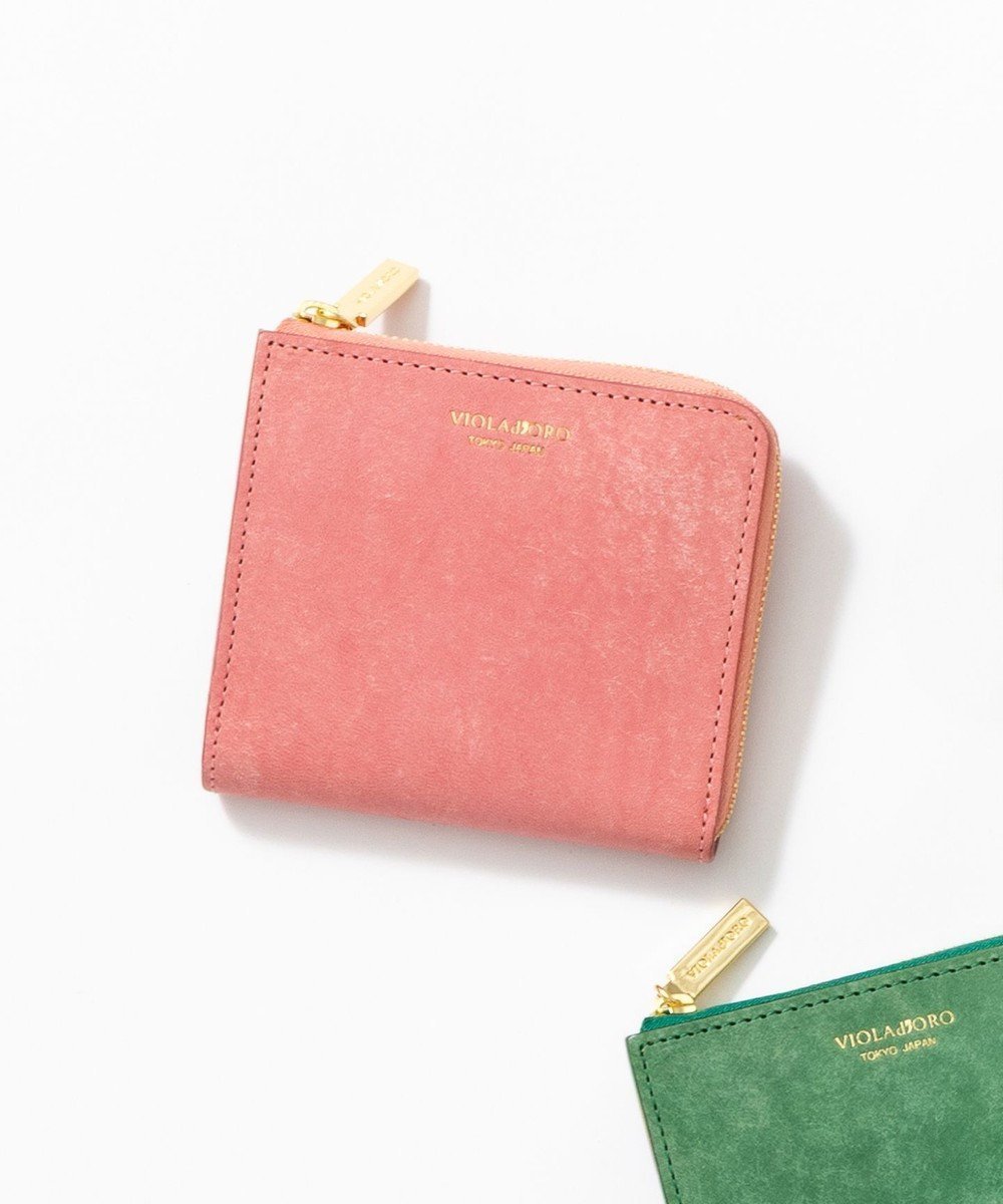 【23区/NIJYUSANKU】のVIOLAd ORO L字ファスナー コンパクト ウォレット インテリア・キッズ・メンズ・レディースファッション・服の通販 founy(ファニー) 　ファッション　Fashion　レディースファッション　Fashion for Women　ミニ財布・二つ折り財布　Wallets & Card Cases　イエロー　Yellow　イタリア　Italy　ウォレット　Wallet　オイル　Body Oil　コンパクト　Compact, Small Size　財布　Wallet, Purse　ボックス　Boxy, Box Shape　S/S・春夏　SS, Spring/Summer, Warm Season　夏　Summer　旅行　Travel　2026年　2026　ピンク系|ID: prp329100004864347 ipo3291000000036201789