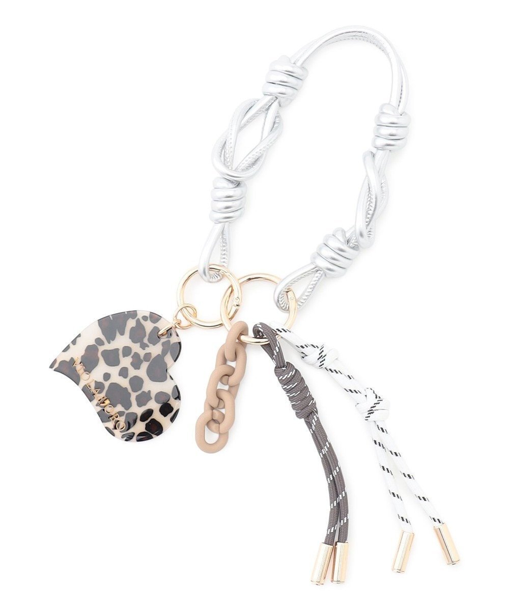 【23区/NIJYUSANKU】のVIOLAd ORO アクリル コード マルチパーツ バッグチャーム インテリア・キッズ・メンズ・レディースファッション・服の通販 founy(ファニー) 　ファッション　Fashion　レディースファッション　Fashion for Women　ミニ財布・二つ折り財布　Wallets & Card Cases　アクリル　Acrylic Material　イタリア　Italy　キーホルダー　Keychain, Key Holder　シルバー　Silver, Metallic Silver　シンプル　Simple, Minimal　財布　Wallet, Purse　チェーン　Chain, Chain Strap　チャーム　Charm, Pendant　人気　Popular, Best Seller　バランス　Balance, Style Balance　ミックス　Mix, Mixed Style　レオパード　Leopard, Animal Print　S/S・春夏　SS, Spring/Summer, Warm Season　夏　Summer　2026年　2026　シルバー系|ID: prp329100004864348 ipo3291000000036201818