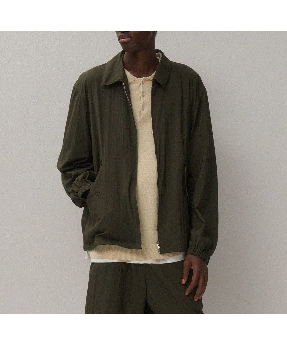【エイトン/ATON】のMAT AIRLY NYLON フライトジャケット - UNISEX 人気、トレンドファッション・服の通販 founy(ファニー) 　ファッション　Fashion　レディースファッション　Fashion for Women　アウター　Coat / Outerwear Collection　レディースジャケット・軽アウター　Jackets　ブルゾンジャケット・スポーティアウター　Blouson Jackets　ユニセックス　Unisex, Genderless　ギャザー　Gathered, Ruffled　ジャケット　Jacket, Outerwear　タフタ　Taffeta, Structured Fabric　バルーン　Balloon, Balloon Silhouette　ブルゾン　Blouson, Bomber Jacket　ワイド　Wide, Wide Fit　夏　Summer　春　Spring　S/S・春夏　SS, Spring/Summer, Warm Season　 other-1|ID: prp329100004864352 ipo3291000000036201851