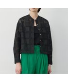 【アイシービー/iCB】のスクエアエンブロイダリー クロップドシャツ 人気、トレンドファッション・服の通販 founy(ファニー) ファッション Fashion レディースファッション Fashion for Women トップス・カットソー Cut & Sew Tops シャツ・ブラウス・オフィスカジュアル Elegant Blouses & Button-Ups アイレット Eyelet Lace 春 Spring カフス Cuff Design クロップド Cropped, Short Length タフタ Taffeta, Structured Fabric チェック Check, Plaid, Tartan 羽織 Haori, Light Jacket 無地 Plain, Solid Color S/S・春夏 SS, Spring/Summer, Warm Season 夏 Summer 2026年 2026 thumbnail ブラック|ID: prp329100004864366 ipo3291000000036202050