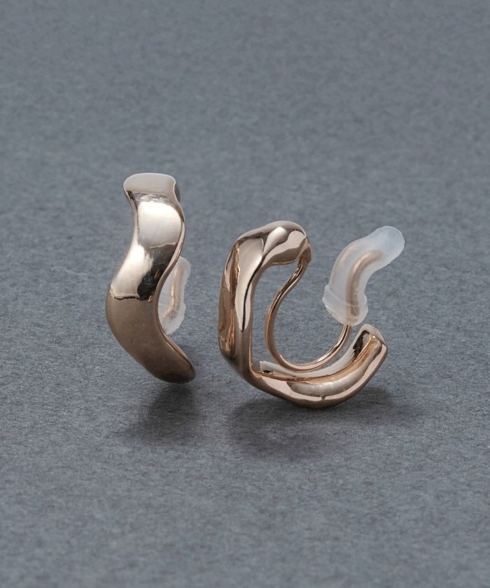 【フィービィー/phoebe】の〈痛くないシリーズ/金属アレルギー対応〉リップルフープライトフィットイヤリング フープイヤリング/シンプル/変形 インテリア・キッズ・メンズ・レディースファッション・服の通販 founy(ファニー) https://founy.com/ ファッション Fashion レディースファッション Fashion for Women ジュエリー Jewelry ファッションリング Fashion Rings イヤリング・フープ・ドロップタイプ Hoop, Drop & Clip Earrings アクセサリー Fashion Accessories イヤリング Earrings シンプル Simple, Minimal バランス Balance, Style Balance フォルム Silhouette, Form フープ Hoop, Hoop Earrings メタル Metal, Metal Parts モチーフ Motif, Design Theme 春 Spring 軽量 Lightweight, Ultra Light |ID: prp329100004864380 ipo3291000000036202176