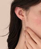 【フィービィー/phoebe】の〈痛くないシリーズ/金属アレルギー対応〉ルミナスビジューライトフィットイヤリング 揺れる/パール シャンパンゴールド|ID: prp329100004864386 ipo3291000000036202221