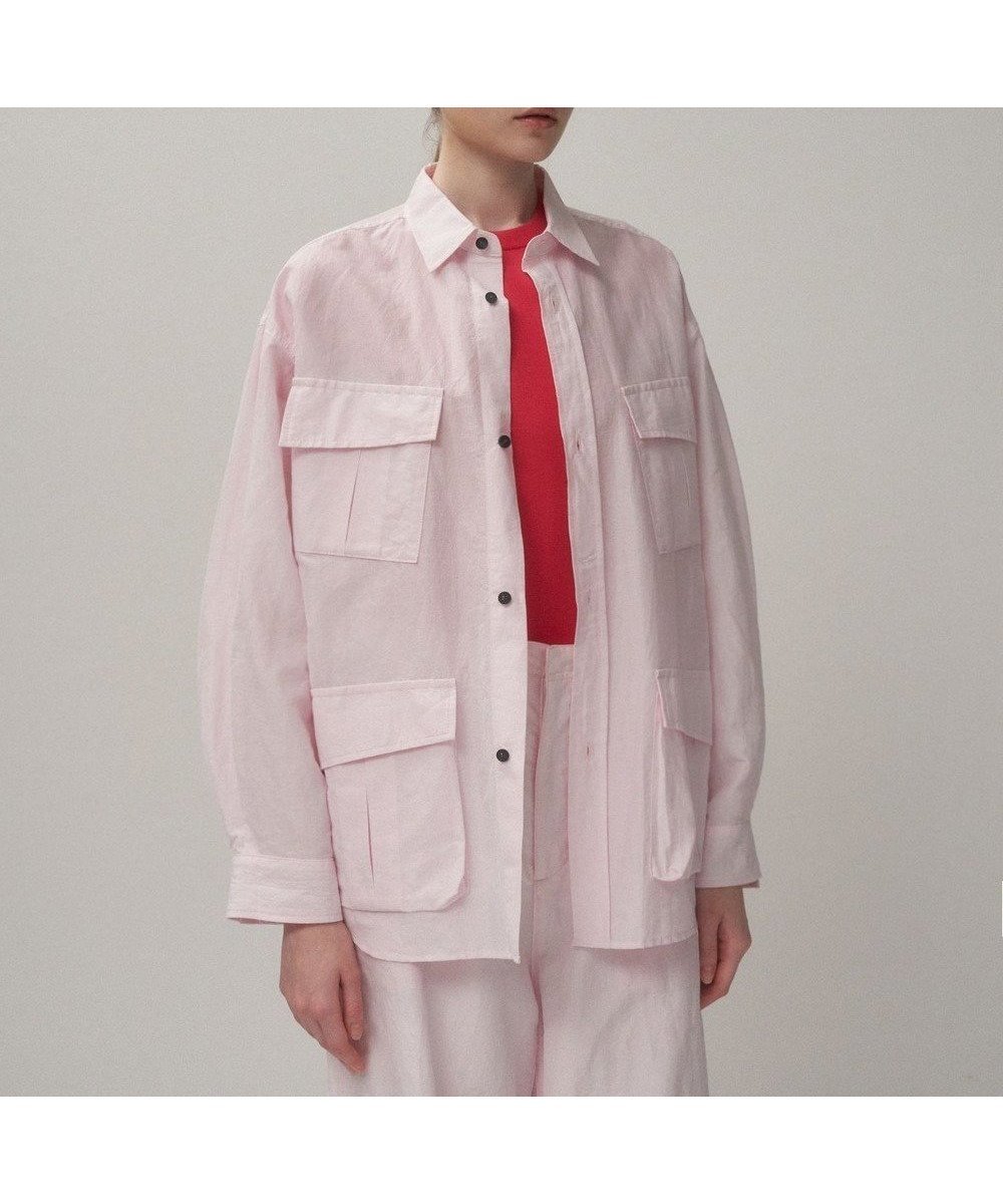 【エイトン/ATON】のSILK LINEN POPLIN ジャングルファディーグジャケット インテリア・キッズ・メンズ・レディースファッション・服の通販 founy(ファニー) ファッション Fashion レディースファッション Fashion for Women アウター Coat / Outerwear Collection レディースジャケット・軽アウター Jackets おすすめ Recommended / Our Picks シアー Sheer, See-Through シルク Silk, 100% Silk シンプル Simple, Minimal ドレス Dress, One-Piece リネン Linen, Linen Fabric 夏 Summer 定番 Standard, Basic Item 春 Spring S/S・春夏 SS, Spring/Summer, Warm Season PINK|ID: prp329100004864387 ipo3291000000036202228