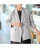 【ティアクラッセ/Tiaclasse】のリラクシーダブルジャケット 人気、トレンドファッション・服の通販 founy(ファニー) ファッション Fashion レディースファッション Fashion for Women アウター Coat / Outerwear Collection レディースジャケット・軽アウター Jackets テーラードジャケット / 通勤・きれいめスタイル Tailored Jackets & Blazers インナー Innerwear ウォッシャブル Machine Washable 春 Spring 洗える Machine Washable 秋 Autumn カットソー Cut and Sewn Top クラシカル Classical, Vintage-Inspired シンプル Simple, Minimal ジャケット Jacket, Outerwear ダブル Double, Double-Breasted なめらか Smooth, Silky Texture 長袖 Long Sleeve, Full Sleeve バランス Balance, Style Balance フェミニン Feminine, Girly フロント Front, Front Design メランジ Melange, Mixed Yarn ロング Long, Long-Length A/W・秋冬 Autumn/Winter S/S・春夏 SS, Spring/Summer, Warm Season 夏 Summer エレガント 上品 Elegant ビジネス 仕事 通勤 Business / Work / Commuting thumbnail ライトグレー|ID: prp329100004864396 ipo3291000000036202366