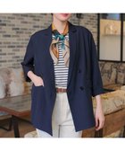 【ティアクラッセ/Tiaclasse】のリラクシーダブルジャケット 人気、トレンドファッション・服の通販 founy(ファニー) ファッション Fashion レディースファッション Fashion for Women アウター Coat / Outerwear Collection レディースジャケット・軽アウター Jackets テーラードジャケット / 通勤・きれいめスタイル Tailored Jackets & Blazers インナー Innerwear ウォッシャブル Machine Washable 春 Spring 洗える Machine Washable 秋 Autumn カットソー Cut and Sewn Top クラシカル Classical, Vintage-Inspired シンプル Simple, Minimal ジャケット Jacket, Outerwear ダブル Double, Double-Breasted なめらか Smooth, Silky Texture 長袖 Long Sleeve, Full Sleeve バランス Balance, Style Balance フェミニン Feminine, Girly フロント Front, Front Design メランジ Melange, Mixed Yarn ロング Long, Long-Length A/W・秋冬 Autumn/Winter S/S・春夏 SS, Spring/Summer, Warm Season 夏 Summer エレガント 上品 Elegant ビジネス 仕事 通勤 Business / Work / Commuting thumbnail ネイビー|ID: prp329100004864396 ipo3291000000036202368
