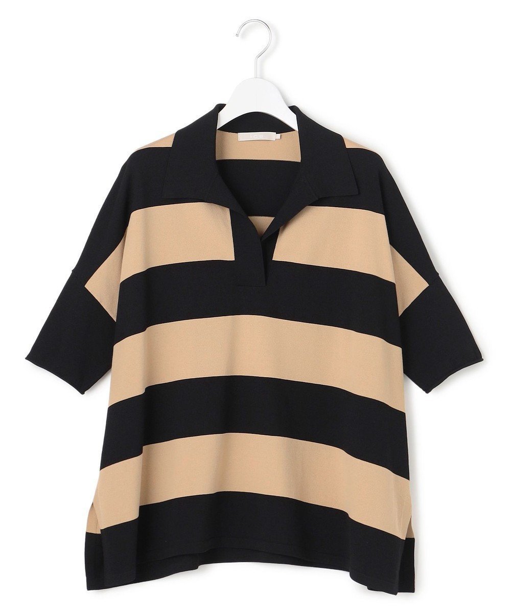 【アイシービー/iCB】の【先行予約】VIS/NYハイゲージ 半袖ボーダーポロニット 人気、トレンドファッション・服の通販 founy(ファニー) ファッション Fashion レディースファッション Fashion for Women トップス・カットソー Cut & Sew Tops ニット Knit Tops & Sweaters 春 Spring スキッパー Skipper, Open Collar ストレッチ Stretch, Stretchy Fabric ストレート Straight, Straight Cut スポーティ Sporty, Casual Athletic セーター Sweater, Knitwear トレンド Trend, Trending Now 人気 Popular, Best Seller 半袖 Short Sleeve, Half Sleeve リラックス Relax, Relaxed Fit S/S・春夏 SS, Spring/Summer, Warm Season 夏 Summer エレガント 上品 Elegant 2026年 2026 other-1|ID: prp329100004864397 ipo3291000000036202381
