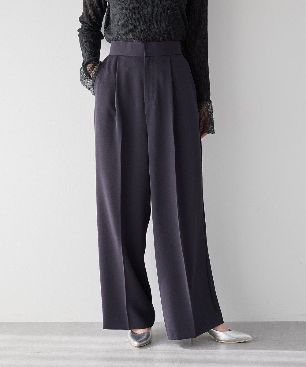 【イェッカ ヴェッカ/YECCA VECCA】のワイドパンツ インテリア・キッズ・メンズ・レディースファッション・服の通販 founy(ファニー) 　ファッション　Fashion　レディースファッション　Fashion for Women　パンツ　Pants & Trousers　おすすめ　Recommended / Our Picks　シンプル　Simple, Minimal　セレモニー　Ceremony　バランス　Balance, Style Balance　ポケット　Pocket, Pocket Detail　ワイド　Wide, Wide Fit　夏　Summer　春　Spring　S/S・春夏　SS, Spring/Summer, Warm Season　Navy|ID: prp329100004864401 ipo3291000000036202422