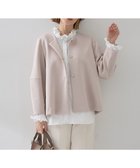 【イェッカ ヴェッカ/YECCA VECCA】のダンボールニットジャケット 人気、トレンドファッション・服の通販 founy(ファニー) ファッション Fashion レディースファッション Fashion for Women アウター Coat / Outerwear Collection レディースジャケット・軽アウター Jackets ノーカラージャケット / シンプル上品コーデ Collarless Jackets シンプル Simple, Minimal ジャケット Jacket, Outerwear ポケット Pocket, Pocket Detail 夏 Summer 春 Spring S/S・春夏 SS, Spring/Summer, Warm Season ビジネス 仕事 通勤 Business / Work / Commuting thumbnail Beige|ID: prp329100004864402 ipo3291000000036202431
