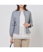 【ジェイ プレス/J.PRESS】のTCリネン ドライツイル ノーカラー ブルゾン 人気、トレンドファッション・服の通販 founy(ファニー) ファッション Fashion レディースファッション Fashion for Women アウター Coat / Outerwear Collection レディースジャケット・軽アウター Jackets ブルゾンジャケット・スポーティアウター Blouson Jackets インナー Innerwear 春 Spring シャンブレー Chambray, Denim-Like Fabric シンプル Simple, Minimal ジャケット Jacket, Outerwear ブルゾン Blouson, Bomber Jacket ポケット Pocket, Pocket Detail リネン Linen, Linen Fabric S/S・春夏 SS, Spring/Summer, Warm Season 夏 Summer エレガント 上品 Elegant thumbnail グレーシャンブレー系|ID: prp329100004864403 ipo3291000000036202445