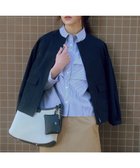 【ジェイ プレス/J.PRESS】のTCリネン ドライツイル ノーカラー ブルゾン ネイビー系|ID: prp329100004864403 ipo3291000000036289662