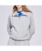 【ピーダブリュサーキュラス/PW CIRCULUS】の【WOMEN】ハーフジップ 裏毛スウェットトップス ゴルフウェア レディース 人気、トレンドファッション・服の通販 founy(ファニー) ファッション Fashion レディースファッション Fashion for Women トップス・カットソー Cut & Sew Tops レディースパーカー・カジュアルフーディー Casual Hoodies & Sweatshirts スウェット・クルーネックトップス Sweatshirts & Crewnecks / Relaxed Fit Sweat Tops ゴルフ Golf ジップ Zip, Zipper スウェット / スエット Sweatshirt, Sweatwear スタンド Stand Collar, Upright Stand セットアップ Set-Up, Coordinated Outfit トレンド Trend, Trending Now モックネック Mock Neck, Short Turtleneck 夏 Summer 春 Spring S/S・春夏 SS, Spring/Summer, Warm Season thumbnail グレー系|ID: prp329100004864412 ipo3291000000036202578