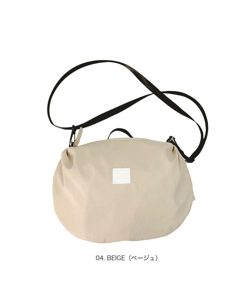 【ルートート/ROOTOTE】の3587【ルートート】LT.サコッシュ.ルミエ-B インテリア・キッズ・メンズ・レディースファッション・服の通販 founy(ファニー) 　ファッション　Fashion　レディースファッション　Fashion for Women　バッグ　Bags　カメラ　Camera Accessories　軽量　Lightweight, Ultra Light　ショルダー　Shoulder, Shoulder Strap　シンプル　Simple, Minimal　ハンカチ　Handkerchief, Hanky　パール　Pearl, Pearl Accent　プリント　Print, Printed Pattern　ポケット　Pocket, Pocket Detail　ポーチ　Pouch, Small Case　ランダム　Random, Irregular　ワッシャー　Washer, Crinkled Finish　旅行　Travel　小旅行　Short Trip　新作・新入荷　New Arrivals / New In　04:ベージュ|ID: prp329100004864418 ipo3291000000036202669