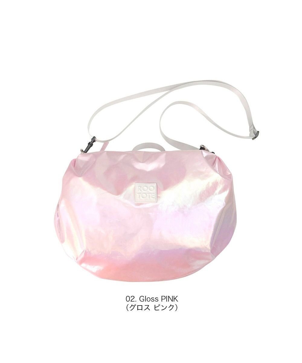 【ルートート/ROOTOTE】の3587【ルートート】LT.サコッシュ.ルミエ-B インテリア・キッズ・メンズ・レディースファッション・服の通販 founy(ファニー) 　ファッション　Fashion　レディースファッション　Fashion for Women　バッグ　Bags　カメラ　Camera Accessories　軽量　Lightweight, Ultra Light　ショルダー　Shoulder, Shoulder Strap　シンプル　Simple, Minimal　ハンカチ　Handkerchief, Hanky　パール　Pearl, Pearl Accent　プリント　Print, Printed Pattern　ポケット　Pocket, Pocket Detail　ポーチ　Pouch, Small Case　ランダム　Random, Irregular　ワッシャー　Washer, Crinkled Finish　旅行　Travel　小旅行　Short Trip　新作・新入荷　New Arrivals / New In　02:グロス ピンク|ID: prp329100004864418 ipo3291000000036202672