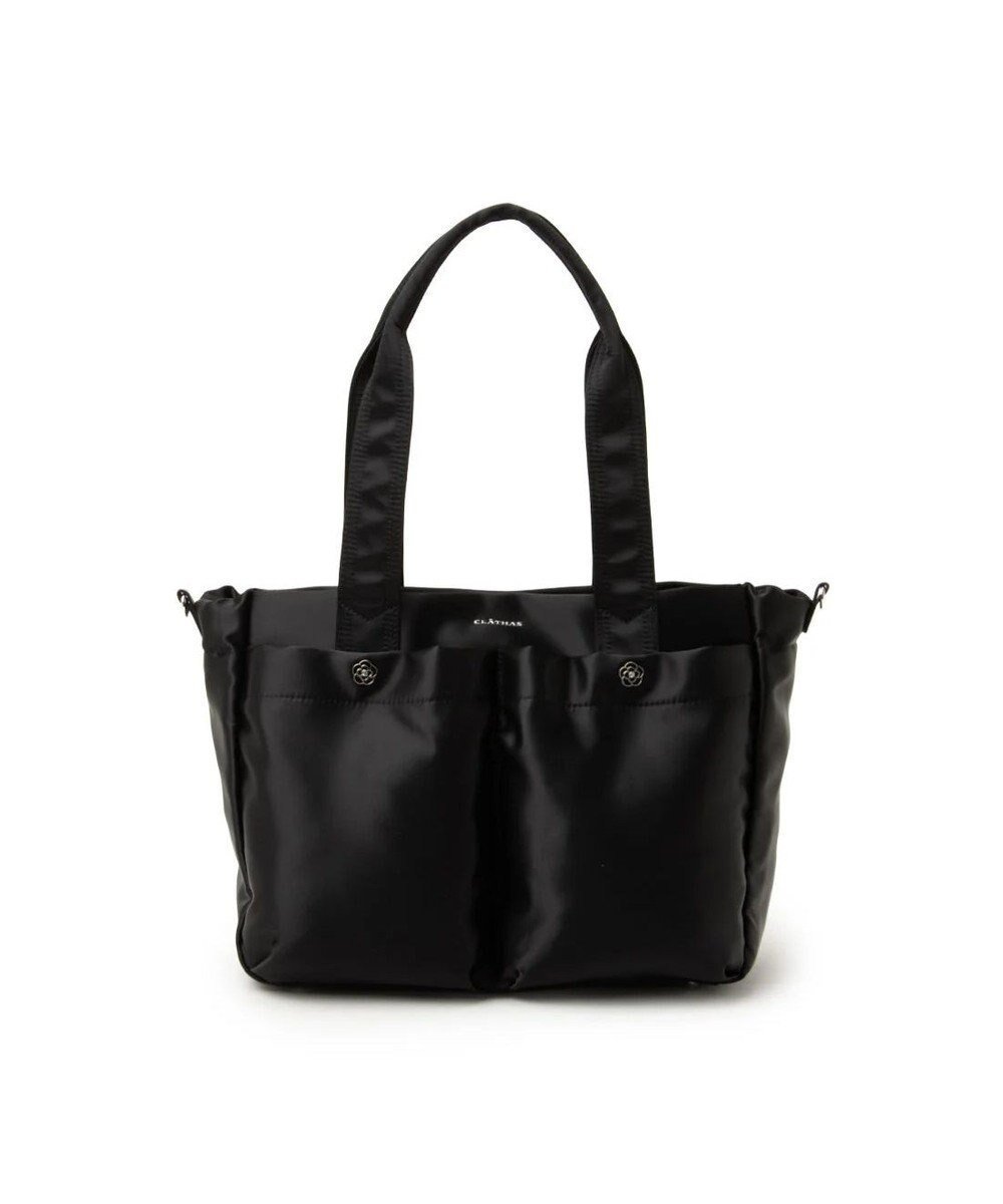 【クレイサス/CLATHAS】のパスカル 2wayトートバッグ 人気、トレンドファッション・服の通販 founy(ファニー) 　ファッション　Fashion　レディースファッション　Fashion for Women　バッグ　Bags　スマート　Smart, Elegant　ブローチ　Brooch, Pin Brooch　ポケット　Pocket, Pocket Detail　エレガント 上品　Elegant　夏　Summer　旅行　Travel　春　Spring　S/S・春夏　SS, Spring/Summer, Warm Season　ビジネス 仕事 通勤　Business / Work / Commuting　 other-1|ID: prp329100004864422 ipo3291000000036202745