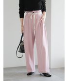 【テチチ/Te chichi】のポンチハイウエストカーブパンツ《2026 spring catalog item》 人気、トレンドファッション・服の通販 founy(ファニー) ファッション Fashion レディースファッション Fashion for Women パンツ Pants & Trousers 2026年 2026 おすすめ Recommended / Our Picks カットソー Cut and Sewn Top リボン Ribbon, Bow 夏 Summer S/S・春夏 SS, Spring/Summer, Warm Season A/W・秋冬 Autumn/Winter thumbnail ピンク|ID: prp329100004864433 ipo3291000000036202904