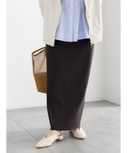 【テチチ/Te chichi】のストレッチジョーゼットナロースカート《2026 spring catalog item》 チャコールグレー|ID: prp329100004864434 ipo3291000000036202918