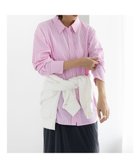 【テチチ/Te chichi】のオーバーサイズシャツ 人気、トレンドファッション・服の通販 founy(ファニー) ファッション Fashion レディースファッション Fashion for Women トップス・カットソー Cut & Sew Tops シャツ・ブラウス・オフィスカジュアル Elegant Blouses & Button-Ups トレンド Trend, Trending Now リラックス Relax, Relaxed Fit 夏 Summer S/S・春夏 SS, Spring/Summer, Warm Season A/W・秋冬 Autumn/Winter 長袖 Long Sleeve, Full Sleeve thumbnail ピンク|ID: prp329100004864448 ipo3291000000036203144