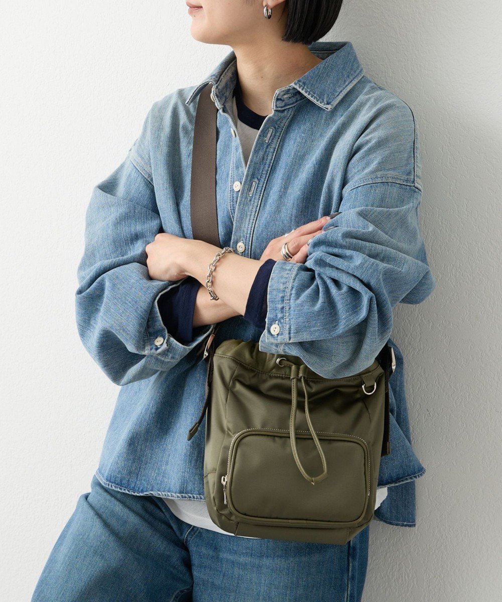 【ラシット/russet】の《インフルエンサースタッフ企画》マルチショルダーバッグ(CE-1708) インテリア・キッズ・メンズ・レディースファッション・服の通販 founy(ファニー) 　ファッション　Fashion　レディースファッション　Fashion for Women　アクセサリー　Fashion Accessories　オレンジ　Orange　巾着　Drawstring Bag, Kinchaku　ショルダー　Shoulder, Shoulder Strap　シルバー　Silver, Metallic Silver　シンプル　Simple, Minimal　スマート　Smart, Elegant　フォルム　Silhouette, Form　ポケット　Pocket, Pocket Detail　マグネット　Magnet, Magnetic Closure　再入荷　Restock / Back in Stock　おすすめ　Recommended / Our Picks　日本製　Made In Japan　Khaki|ID: prp329100004864455 ipo3291000000036203266