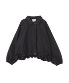 【グリーンパークス/Green Parks】の衿付きバルーンブルゾン 人気、トレンドファッション・服の通販 founy(ファニー) ファッション Fashion レディースファッション Fashion for Women アウター Coat / Outerwear Collection レディースジャケット・軽アウター Jackets ブルゾンジャケット・スポーティアウター Blouson Jackets ジャケット Jacket, Outerwear デニム Denim, Jeans Material バルーン Balloon, Balloon Silhouette フォルム Silhouette, Form ブルゾン Blouson, Bomber Jacket ポケット Pocket, Pocket Detail ワイド Wide, Wide Fit エレガント 上品 Elegant 夏 Summer 春 Spring S/S・春夏 SS, Spring/Summer, Warm Season thumbnail Black|ID: prp329100004864459 ipo3291000000036203324