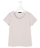 【アイシービー/iCB】のスーペリアジャージー Uネック半袖プルオーバー 人気、トレンドファッション・服の通販 founy(ファニー) ファッション Fashion レディースファッション Fashion for Women トップス・カットソー Cut & Sew Tops シャツ・ブラウス・オフィスカジュアル Elegant Blouses & Button-Ups ロングTシャツ・Tシャツ Longline T-Shirts & Tees カジュアルプルオーバー・ニットトップス Pullovers & Knit Tops / Casual Pullovers カットソー・ベーシックTシャツ Cut-and-Sewn Tops / Stretch Tees & Basics 春 Spring カットソー Cut and Sewn Top デコルテ Décolleté, Neckline 半袖 Short Sleeve, Half Sleeve S/S・春夏 SS, Spring/Summer, Warm Season 夏 Summer 2026年 2026 thumbnail ライトグレー|ID: prp329100004864462 ipo3291000000036203364