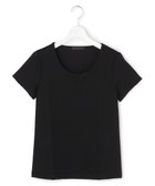 【アイシービー/iCB】のスーペリアジャージー Uネック半袖プルオーバー 人気、トレンドファッション・服の通販 founy(ファニー) ファッション Fashion レディースファッション Fashion for Women トップス・カットソー Cut & Sew Tops シャツ・ブラウス・オフィスカジュアル Elegant Blouses & Button-Ups ロングTシャツ・Tシャツ Longline T-Shirts & Tees カジュアルプルオーバー・ニットトップス Pullovers & Knit Tops / Casual Pullovers カットソー・ベーシックTシャツ Cut-and-Sewn Tops / Stretch Tees & Basics 春 Spring カットソー Cut and Sewn Top デコルテ Décolleté, Neckline 半袖 Short Sleeve, Half Sleeve S/S・春夏 SS, Spring/Summer, Warm Season 夏 Summer 2026年 2026 thumbnail ブラック|ID: prp329100004864462 ipo3291000000036203366