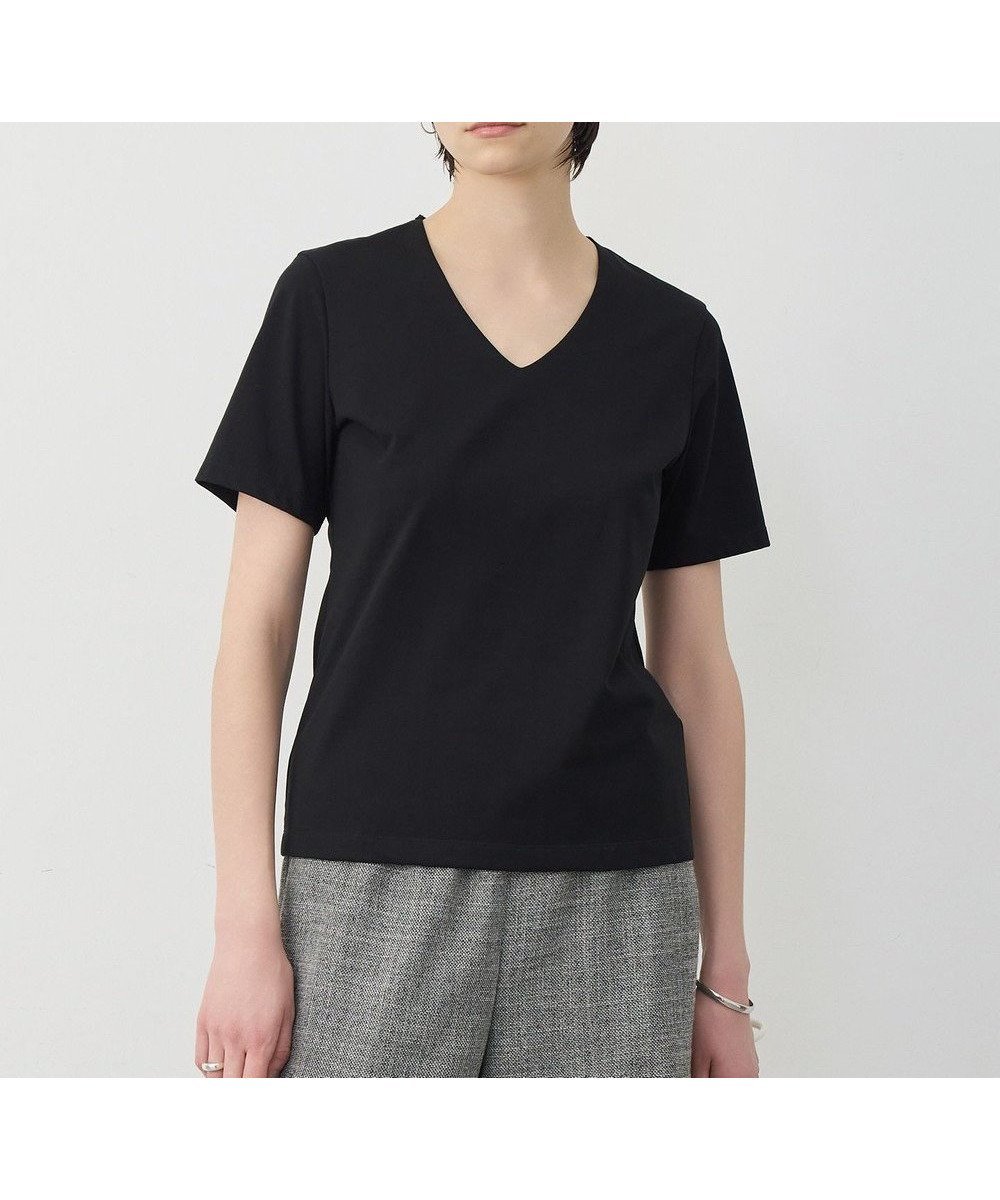 【アイシービー/iCB】のスーペリアジャージー Vネック半袖プルオーバー 人気、トレンドファッション・服の通販 founy(ファニー) 　ファッション　Fashion　レディースファッション　Fashion for Women　トップス・カットソー　Cut & Sew Tops　シャツ・ブラウス・オフィスカジュアル　Elegant Blouses & Button-Ups　ロングTシャツ・Tシャツ　Longline T-Shirts & Tees　カジュアルプルオーバー・ニットトップス　Pullovers & Knit Tops / Casual Pullovers　カットソー・ベーシックTシャツ　Cut-and-Sewn Tops / Stretch Tees & Basics　Vネックトップス　V-Neck Tops / V-Cut Neckline Shirts　春　Spring　カッティング　Cutting Detail　カットソー　Cut and Sewn Top　デコルテ　Décolleté, Neckline　半袖　Short Sleeve, Half Sleeve　S/S・春夏　SS, Spring/Summer, Warm Season　夏　Summer　2026年　2026　 other-1|ID: prp329100004864463 ipo3291000000036203374