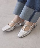 【アメリカンホリック/AMERICAN HOLIC】のTストラップスクエアパンプス 人気、トレンドファッション・服の通販 founy(ファニー) ファッション Fashion レディースファッション Fashion for Women アメリカン American Style シンプル Simple, Minimal スタイリッシュ Stylish, Fashionable デニム Denim, Jeans Material フィット Fit, Slim Fit ラップ Wrap, Wrap Design エレガント 上品 Elegant thumbnail Silver|ID: prp329100004864466 ipo3291000000036203423