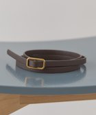 【アメリカンホリック/AMERICAN HOLIC】のホールレス細ベルト Brown|ID: prp329100004864470 ipo3291000000036203472