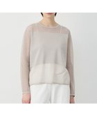 【アイシービー/iCB】のパネルパターンメッシュ ニットプルオーバー トープ|ID: prp329100004864471 ipo3291000000036203480