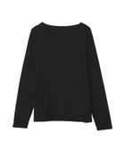 【アースミュージックアンドエコロジー/earth music&ecology】の微シアーメロープルオーバー 人気、トレンドファッション・服の通販 founy(ファニー) ファッション Fashion レディースファッション Fashion for Women トップス・カットソー Cut & Sew Tops シャツ・ブラウス・オフィスカジュアル Elegant Blouses & Button-Ups ロングTシャツ・Tシャツ Longline T-Shirts & Tees カジュアルプルオーバー・ニットトップス Pullovers & Knit Tops / Casual Pullovers カットソー・ベーシックTシャツ Cut-and-Sewn Tops / Stretch Tees & Basics インナー Innerwear 春 Spring カットソー Cut and Sewn Top サロペット Overalls, Salopette シアー Sheer, See-Through シンプル Simple, Minimal デニム Denim, Jeans Material ポケット Pocket, Pocket Detail S/S・春夏 SS, Spring/Summer, Warm Season 夏 Summer thumbnail Black|ID: prp329100004864478 ipo3291000000036203577