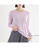 【アースミュージックアンドエコロジー/earth music&ecology】の微シアーメロープルオーバー 人気、トレンドファッション・服の通販 founy(ファニー) ファッション Fashion レディースファッション Fashion for Women トップス・カットソー Cut & Sew Tops シャツ・ブラウス・オフィスカジュアル Elegant Blouses & Button-Ups ロングTシャツ・Tシャツ Longline T-Shirts & Tees カジュアルプルオーバー・ニットトップス Pullovers & Knit Tops / Casual Pullovers カットソー・ベーシックTシャツ Cut-and-Sewn Tops / Stretch Tees & Basics インナー Innerwear 春 Spring カットソー Cut and Sewn Top サロペット Overalls, Salopette シアー Sheer, See-Through シンプル Simple, Minimal デニム Denim, Jeans Material ポケット Pocket, Pocket Detail S/S・春夏 SS, Spring/Summer, Warm Season 夏 Summer thumbnail Light Purple|ID: prp329100004864478 ipo3291000000036203581