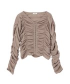 【アースミュージックアンドエコロジー/earth music&ecology】のフロントホックシャーリングトップス 人気、トレンドファッション・服の通販 founy(ファニー) ファッション Fashion レディースファッション Fashion for Women トップス・カットソー Cut & Sew Tops カーディガン・羽織り Layered Style Cardigans インナー Innerwear カーディガン Cardigan, Knitwear シャーリング Shirring, Ruched シンプル Simple, Minimal ジャケット Jacket, Outerwear フィット Fit, Slim Fit フロント Front, Front Design ボトム Bottoms, Lower Wear ポケット Pocket, Pocket Detail ランジェリー Lingerie, Intimate Wear エレガント 上品 Elegant 夏 Summer 春 Spring S/S・春夏 SS, Spring/Summer, Warm Season thumbnail Mocha|ID: prp329100004864481 ipo3291000000036203628