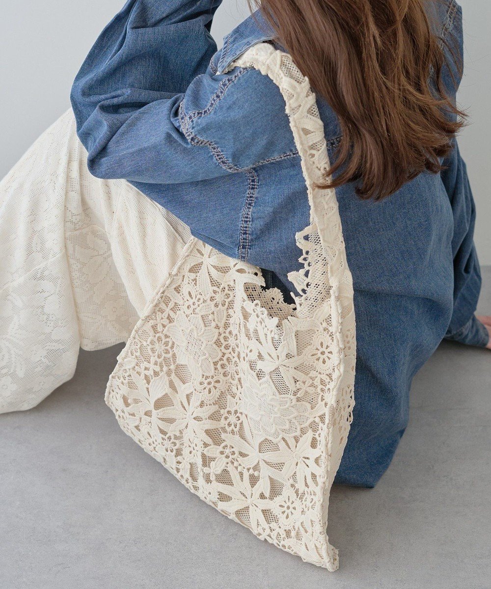 【アースミュージックアンドエコロジー/earth music&ecology】のレースバッグ 人気、トレンドファッション・服の通販 founy(ファニー) ファッション Fashion レディースファッション Fashion for Women バッグ Bags レース Lace, Lace Fabric エレガント 上品 Elegant other-1|ID: prp329100004864482 ipo3291000000036203639