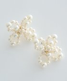 【アースミュージックアンドエコロジー/earth music&ecology】のパールフラワーピアス 人気、トレンドファッション・服の通販 founy(ファニー) ファッション Fashion レディースファッション Fashion for Women アクセサリー Fashion Accessories オケージョン Occasion Wear シンプル Simple, Minimal パール Pearl, Pearl Accent フラワー Flower, Floral エレガント 上品 Elegant thumbnail Ivory|ID: prp329100004864483 ipo3291000000036203653
