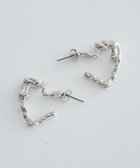 【アースミュージックアンドエコロジー/earth music&ecology】のメタリックハートフープピアス 人気、トレンドファッション・服の通販 founy(ファニー) ファッション Fashion レディースファッション Fashion for Women アクセサリー Fashion Accessories シンプル Simple, Minimal トレンド Trend, Trending Now フープ Hoop, Hoop Earrings エレガント 上品 Elegant thumbnail Silver|ID: prp329100004864484 ipo3291000000036203663