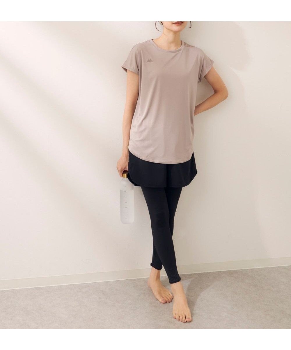 【その他のブランド/Other】の【Kappa】フィットネスウェア 3点セット Tシャツ+ショートパンツ+レギンス インテリア・キッズ・メンズ・レディースファッション・服の通販 founy(ファニー) ファッション Fashion レディースファッション Fashion for Women パンツ Pants & Trousers ショートパンツ・ハーフパンツ High-Waisted & Relaxed Shorts レギンス Leggings & Stretch Pants イタリア Italy 吸水 Absorbent, Quick-Dry サッカー Seersucker, Summer Fabric ショート Short, Short Length シンプル Simple, Minimal スタイリッシュ Stylish, Fashionable ストレッチ Stretch, Stretchy Fabric スポーツ Sports, Activewear 人気 Popular, Best Seller フィット Fit, Slim Fit レギンス Leggings, Stretch Pants 楽ちん Easy Fit, Comfortable ベージュ|ID: prp329100004864495 ipo3291000000036203821