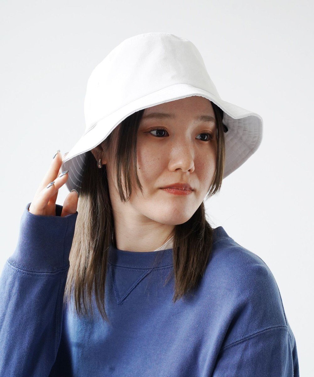 【アトレナ/ATRENA】の体感-10℃ コカゲル MW バケットハット インテリア・キッズ・メンズ・レディースファッション・服の通販 founy(ファニー) 　ファッション　Fashion　レディースファッション　Fashion for Women　キャップ&ハット　Hats & Caps　キャップ　Cap, Baseball Cap　抗菌　Antibacterial, Bacteria-Resistant　スリット　Slit, Slit Detail　帽子　Hat, Headwear　ループ　Loop, Loop Knit　ホワイト|ID: prp329100004864561 ipo3291000000036204010