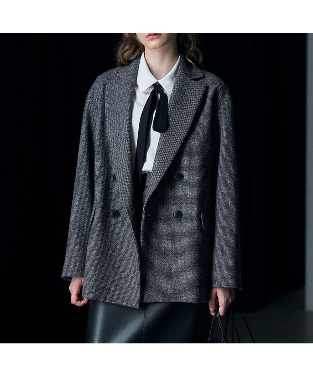 【アイシービー/iCB】の【30th ANNIVERSARY】 カラーネップツイード ジャコット 人気、トレンドファッション・服の通販 founy(ファニー) ファッション Fashion レディースファッション Fashion for Women アウター Coat / Outerwear Collection レディースジャケット・軽アウター Jackets ショルダー Shoulder, Shoulder Strap ジャケット Jacket, Outerwear ダブル Double, Double-Breasted ツイード/ツィード Choker, Choker Necklace ツイード Twill, Twill Weave トレンド Trend, Trending Now ネップ Nepp, Slub Yarn 防寒 Cold Protection, Winter-Ready マニッシュ Mannish, Boyish ロング Long, Long-Length A/W・秋冬 Autumn/Winter 冬 Winter / This Winter 2025年 2025 2025-2026秋冬・A/W Autumn/Winter 2025–26 AW25–26 other-1|ID: prp329100004864576 ipo3291000000036204212