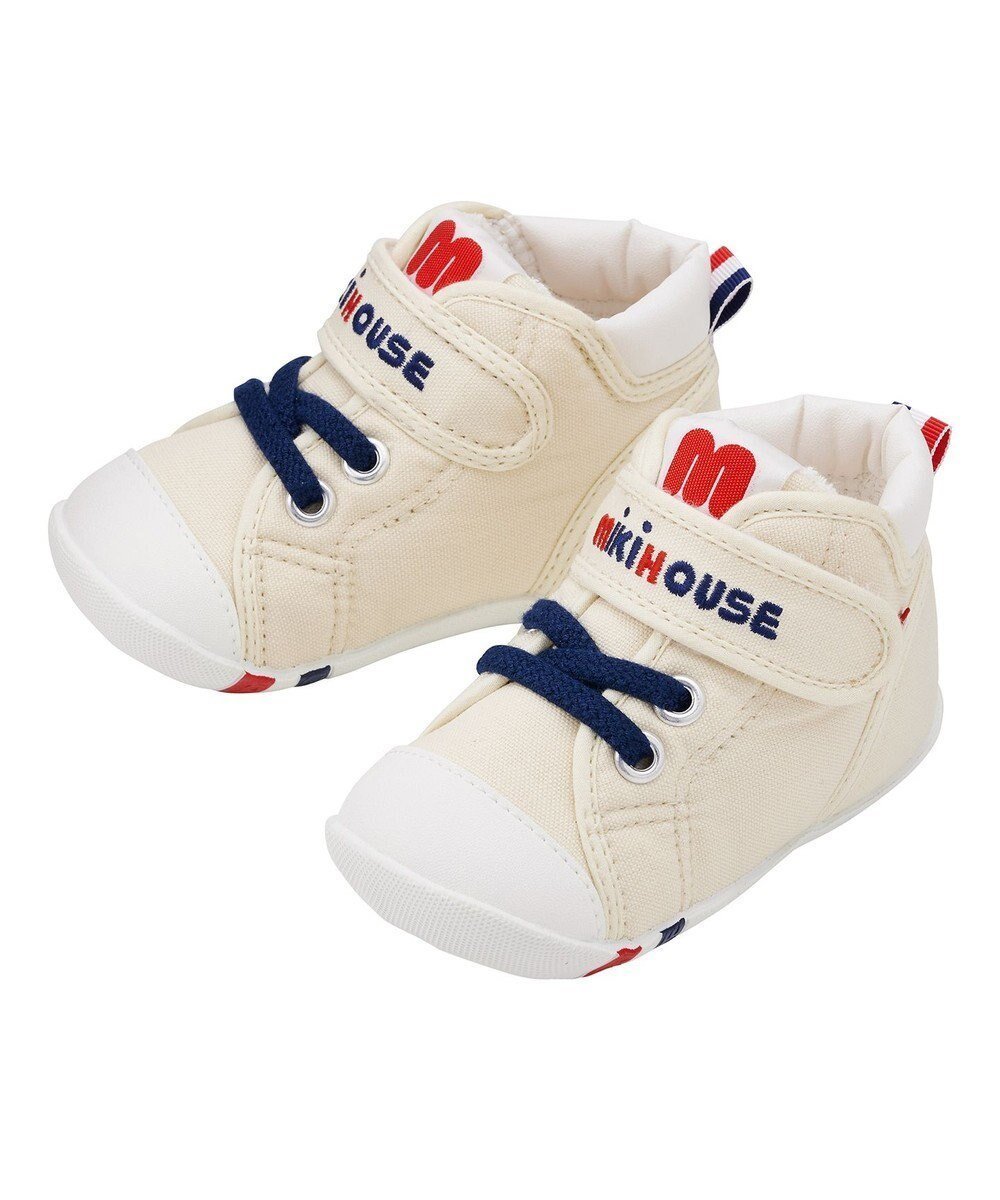 【ミキハウスホットビスケッツ/MIKI HOUSE HOT BISCUITS / KIDS】の【ミキハウス】【11.5-13.5cm】 ファーストベビーシューズ 人気、トレンドファッション・服の通販 founy(ファニー) 　ファッション　Fashion　キッズファッション　Fashion for Kids　春　Spring　抗菌　Antibacterial, Bacteria-Resistant　シューズ　Shoes, Footwear　スニーカー　Sneakers, Trainers　定番　Standard, Basic Item　S/S・春夏　SS, Spring/Summer, Warm Season　おすすめ　Recommended / Our Picks　日本製　Made In Japan　夏　Summer　 other-1|ID: prp329100004866116 ipo3291000000036223102