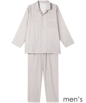 【ワコール 睡眠科学/wacoal suimin / MEN】のメンズ パジャマ 長袖 長ズボン 綿100%(本体) 二重ガーゼ 通気性 上下セット 前開き レディースパジャマあり(YDX570) YGX571 睡眠科学/ワコール 人気、トレンドファッション・服の通販 founy(ファニー) ファッション Fashion メンズファッション Fashion for Men パジャマ Pajamas, Sleepwear ボトム Bottoms, Lower Wear メンズ Men's, Menswear 長袖 Long Sleeve, Full Sleeve |ID:prp329100004866117