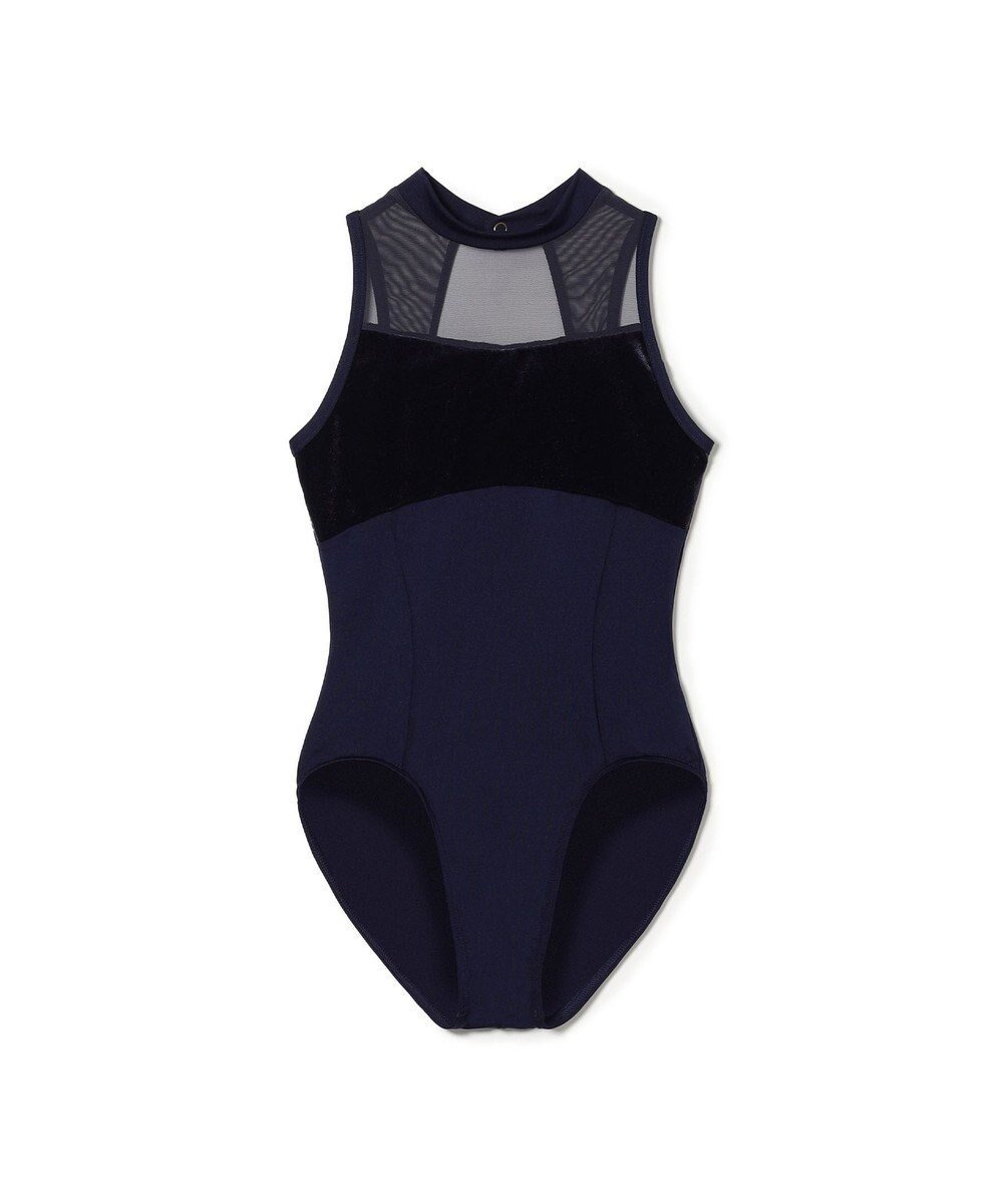 【チャコット/Chacott / KIDS】のハイネックレオタード インテリア・キッズ・メンズ・レディースファッション・服の通販 founy(ファニー) 　ファッション　Fashion　キッズファッション　Fashion for Kids　おすすめ　Recommended / Our Picks　カッティング　Cutting Detail　クール　Cool, Chic　ストレッチ　Stretch, Stretchy Fabric　デコルテ　Décolleté, Neckline　ハイネック　High Neck, Mock Neck　ベロア　Velour, Soft Velvet　ヴァイオレット|ID: prp329100004866119 ipo3291000000036223197