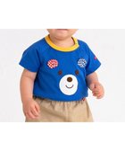 【ミキハウスホットビスケッツ/MIKI HOUSE HOT BISCUITS / KIDS】の【70-110cm】 顔ドン ラグラン半袖Tシャツ 人気、トレンドファッション・服の通販 founy(ファニー) ファッション Fashion キッズファッション Fashion for Kids トップス・カットソー Cut & Sew Tops おすすめ Recommended / Our Picks カットソー Cut and Sewn Top ギンガム Gingham, Gingham Fabric スリーブ Sleeve, Long Sleeve / Short Sleeve チェック Check, Plaid, Tartan ベビー Baby, Babywear ロンパース Romper, Jumpsuit 人気 Popular, Best Seller 半袖 Short Sleeve, Half Sleeve 夏 Summer 春 Spring S/S・春夏 SS, Spring/Summer, Warm Season thumbnail 青|ID: prp329100004866122 ipo3291000000036223287