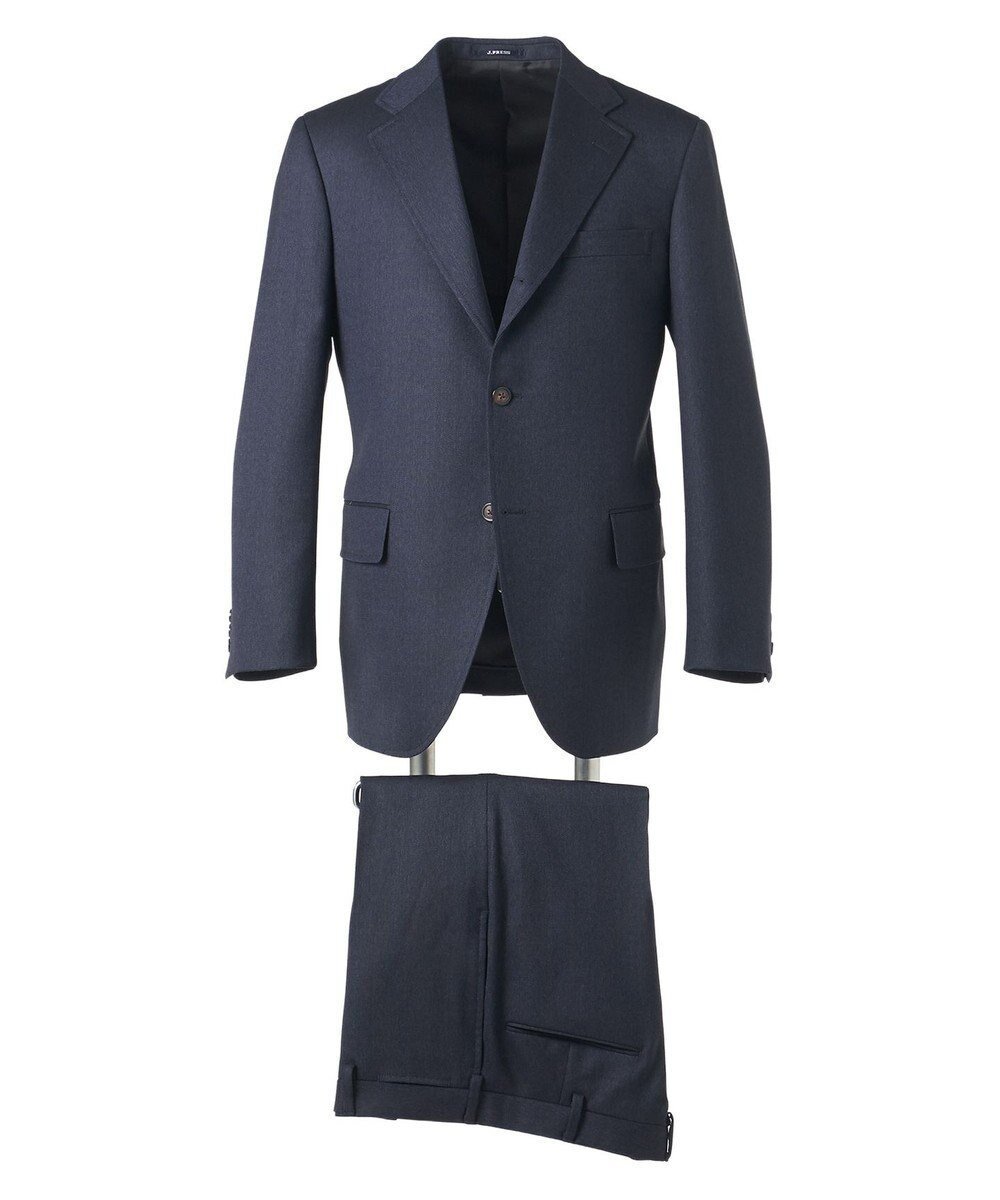 【ジェイ プレス/J.PRESS / MEN】の【WEB・一部店舗限定】ホームスパン スーツ / 背抜き / 3B インテリア・キッズ・メンズ・レディースファッション・服の通販 founy(ファニー) 　ファッション　Fashion　メンズファッション　Fashion for Men　セットアップ　Matching Sets　春　Spring　シェイプ　Shape, Slim Fit　ショルダー　Shoulder, Shoulder Strap　ジャケット　Jacket, Outerwear　スーツ　Suit, Formalwear　セットアップ　Set-Up, Coordinated Outfit　ベーシック　Basic, Essential　S/S・春夏　SS, Spring/Summer, Warm Season　夏　Summer　ネイビー系|ID: prp329100004866123 ipo3291000000036223299