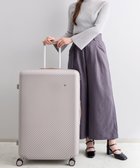 【エースバッグズアンドラゲッジ/ACE BAGS & LUGGAGE】のHaNT ココント スーツケース 97L 05516 ハント 人気、トレンドファッション・服の通販 founy(ファニー) ファッション Fashion レディースファッション Fashion for Women スーツ Business Suits & Workwear シルバー Silver, Metallic Silver スタンダード Standard, Basic プリント Print, Printed Pattern ポケット Pocket, Pocket Detail メタル Metal, Metal Parts メッシュ Mesh, Net Fabric リュック Backpack, Rucksack 再入荷 Restock / Back in Stock おすすめ Recommended / Our Picks 旅行 Travel スーツケース キャリーケース Suitcase / Carry Case thumbnail フォグ・モーブ|ID: prp329100004866124 ipo3291000000036223310
